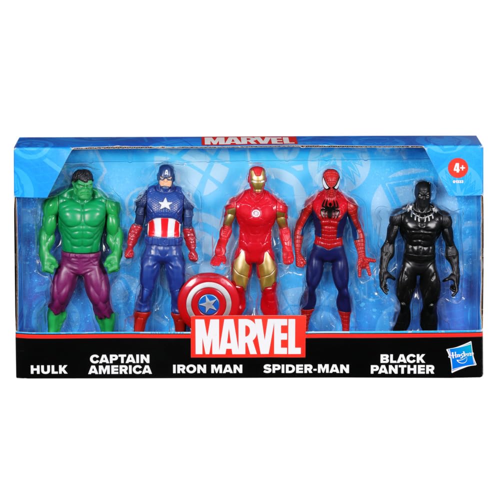 Buy Marvel 6-Inch (15 CM) Hulk, Captain America, Iron Man, Spider